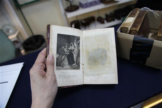 AUSTEN, Jane, Novels by Miss Jane Austen, Richard Bentley, 1833 in three volumes, and one vol. 1837 foxing, chips and one loss to spine